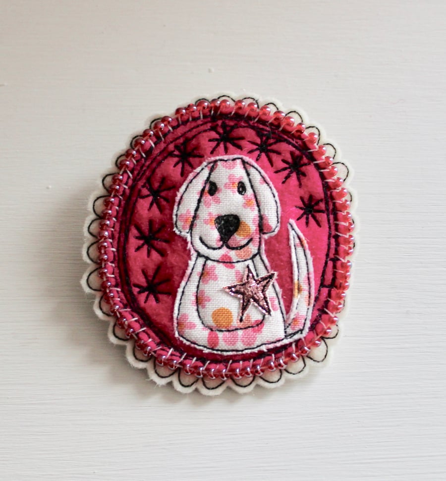 'Little Doggy' - Brooch