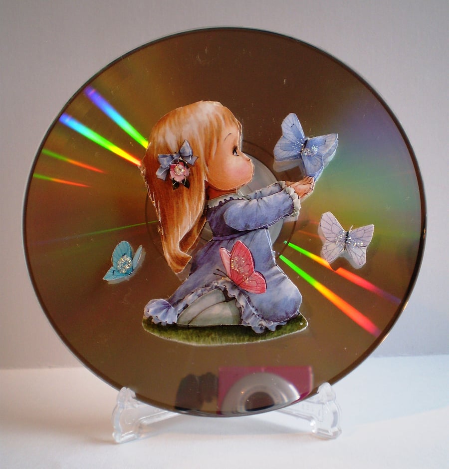 Decoupage cd's