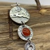 RESERVED FOR SUZIE (SOLD THANK YOU)  Hare Necklace with Carnelian