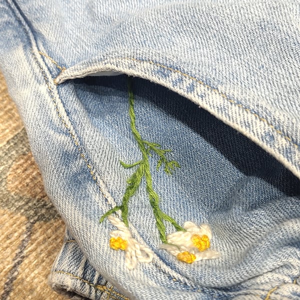 Chamomile Denim Joggers