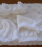 Set Of Baby Blanket, Hat, Cardigan And Bootees 0 to 3 Months (J193)