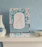 Bride and groom card - blue  - Image 2