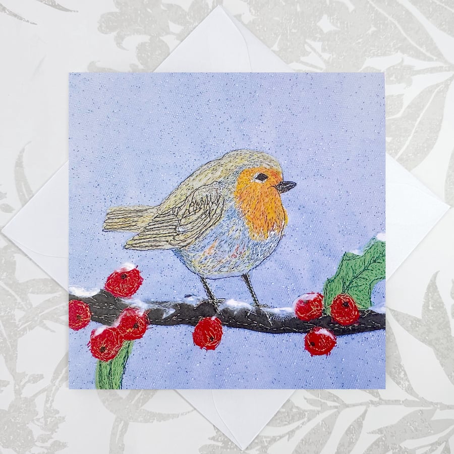 Robin Birthday card
