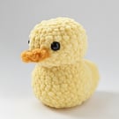 Crochet plushie rubber duck