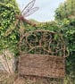  Wattle hurdle, traditional woven panel, fence, designs available, commission - Image 2
