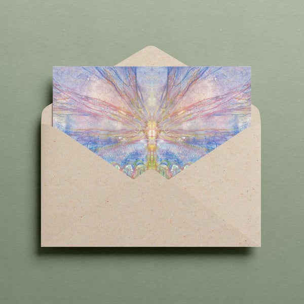 "Sun Rise" Limited Edition Art Postcard, Original Fine Art Print