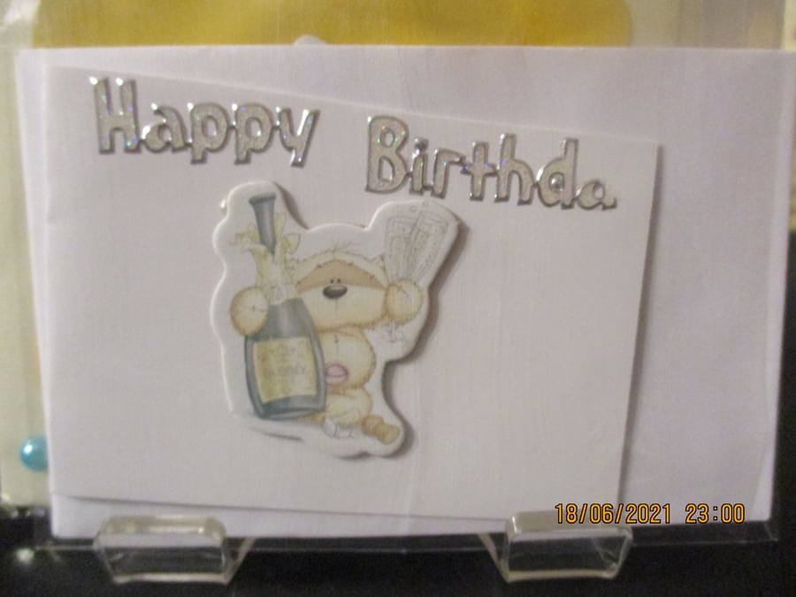 Happy Birthday Bear General Card
