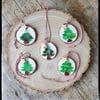 Seaglass Christmas Tree Ornaments