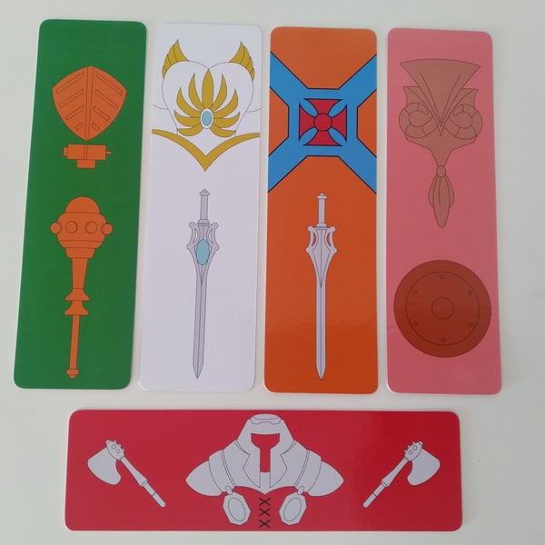 He-Man MOTU Hero Bookmarks Bookmark Masters of the Universe