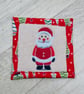 Coasters -Set of Four Quilted Christmas Coasters. - Image 4