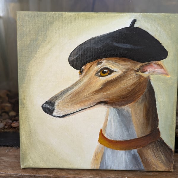 Regal - Greyhound painting 