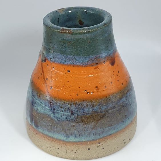 Stoneware bud vase