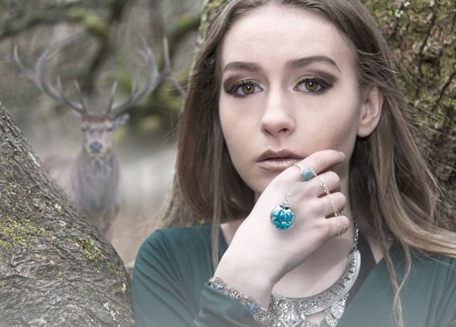 Babies Breath Flower Necklace