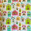 Bird Houses Fat Quarter 
