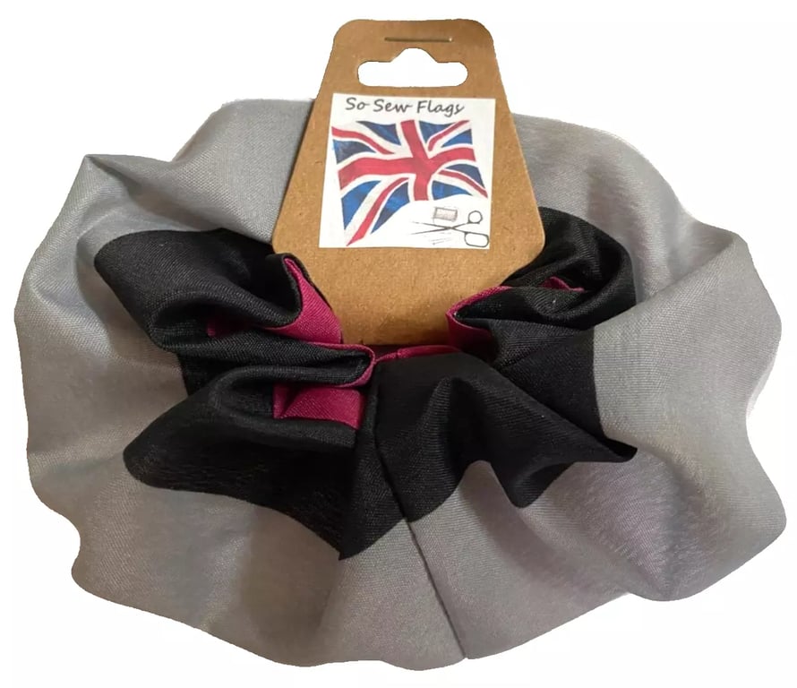 Asexual LGBT Gay Pride Flag Hair Scrunchie Scrunchies Accessory Band Elastic