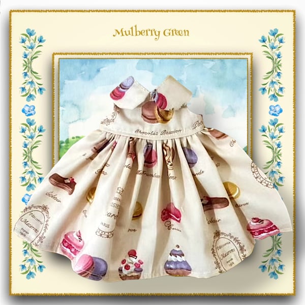 Café au Lait Doll’s Dress