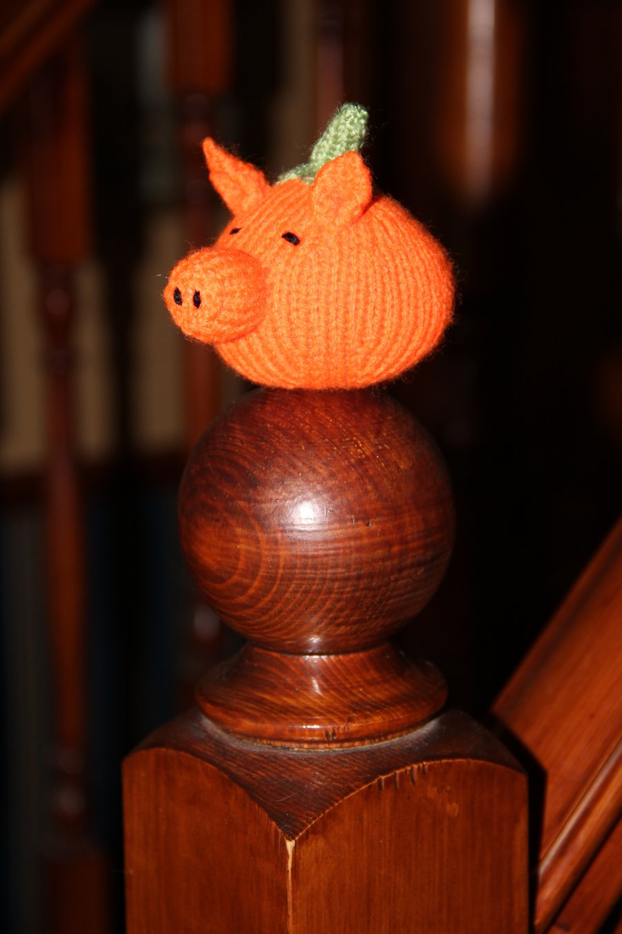 Halloween Pumpkin Pig