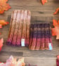 Dog Neck Warmer Snood Chunky - Handknit - Variegated Browns Golds Oranges Pinks - Image 6