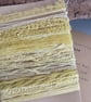 Large Yellow Weld Natural Dye Textured Thread Pack - Image 1