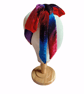 Skinny silk velvet scarf. - Image 2