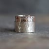 Stacking Rings in Sterling Silver - Handmade Personalised Custom Message