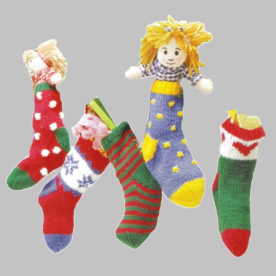 VINTAGE KNITTING PATTERN PDF Fun Socks