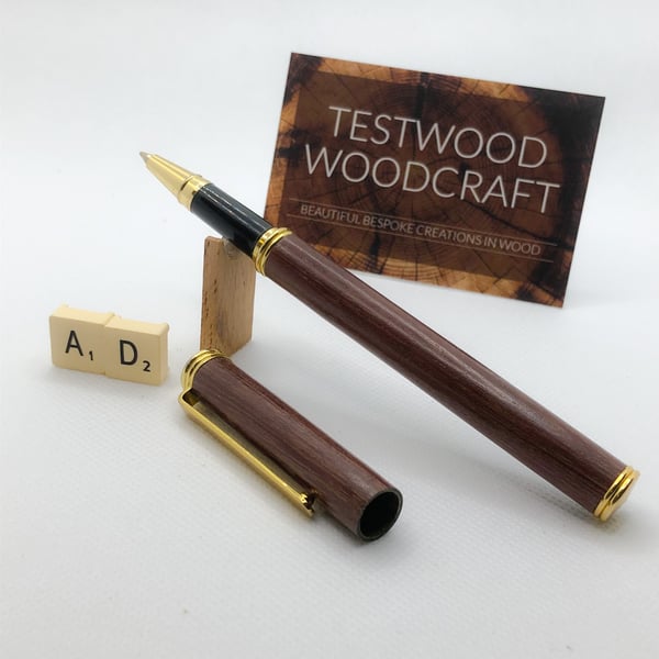 hand turned wooden pen