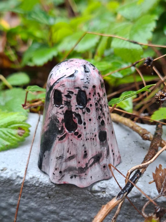 Ghost Ghostie Ornament Decoration FELICIA  unique different spooky cute