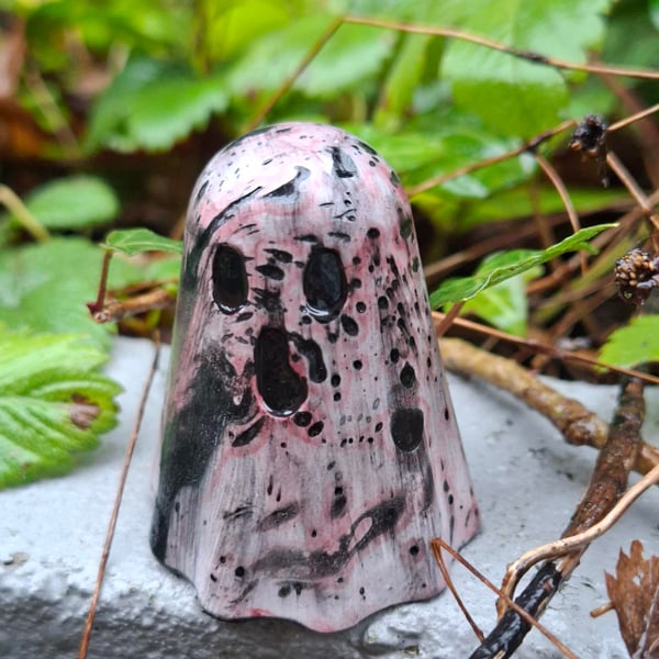 Ghost Ghostie Ornament Decoration FELICIA  unique different spooky cute