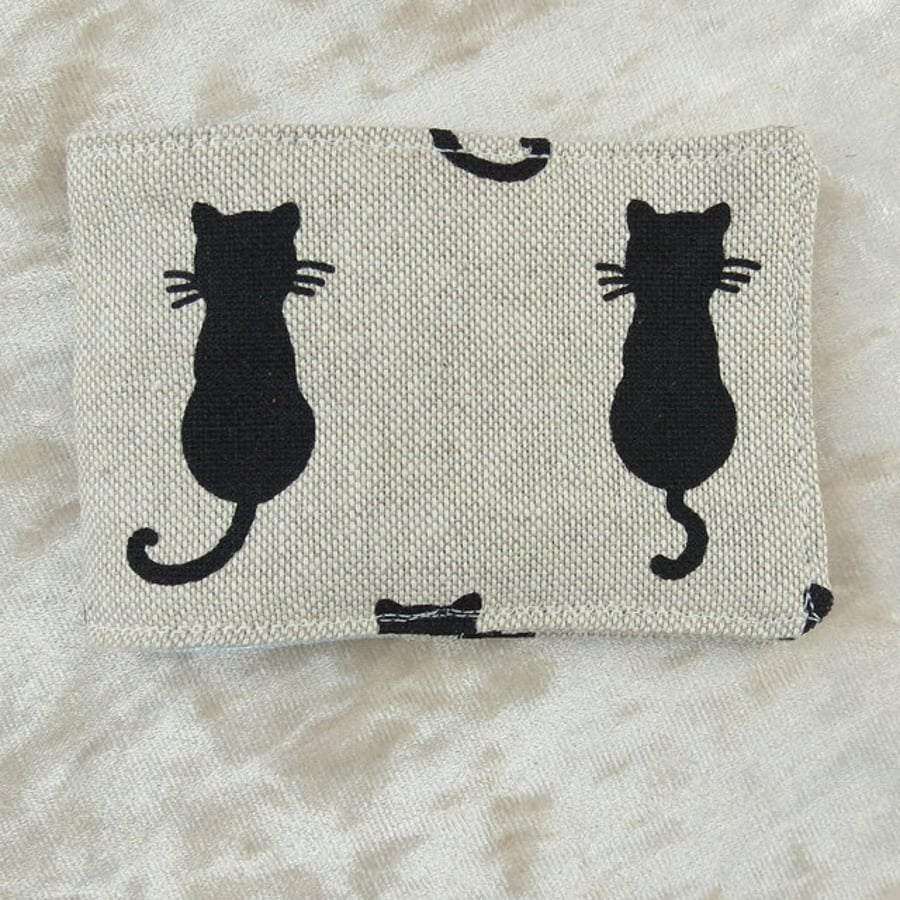 A Travel card holder.  Oyster card wallet. Ticket Sleeve.