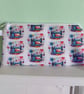 Sewing Machine Crafting Cotton Pencil Case & Purse Gift Set  - Image 2