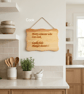 Wooden Quote Wall Sign Decoration - Image 3