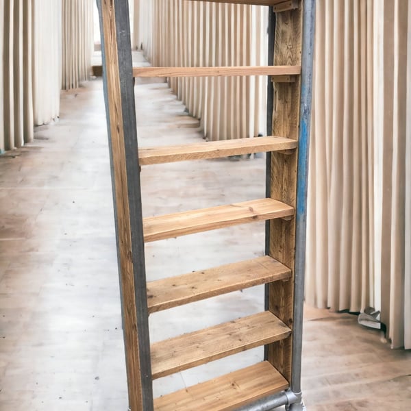 Shelving unit, Shop Unit, Office Storage Unit - Reclaimed Wooden Scaffold THE MA