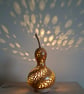 Tiny Swirls Gourd Lamp Night Light - Image 2