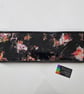 (3) Abstract Fluid Art mounted as a Black Triptych in a Black Frame - Image 1