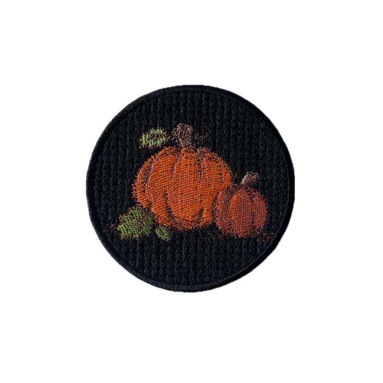 Pumpkins Sew on Patch - Embroidered Patch