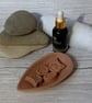 Essential Oil Diffuser - Clay Paw Dish with Aroma Stones - Image 6