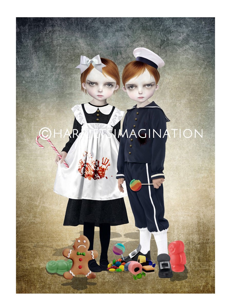 Fairytale Art Print Hansel And Gretel