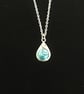 Handcrafted Pretty Teardrop Pendant - Image 5
