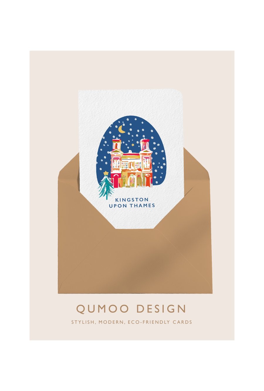 Christmas Card Kingston Upon Thames (QM309)