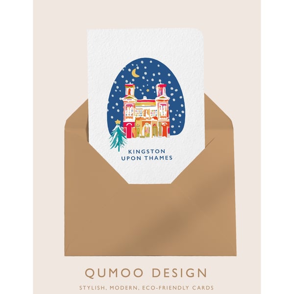 Christmas Card Kingston Upon Thames (QM309)