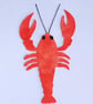 Orange batik 'Lobster' fabric picture - 5x7'' inc mount by CrossParkCrafts - Image 6