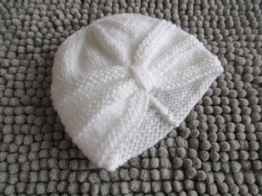 0-3 months Turban Style Hat
