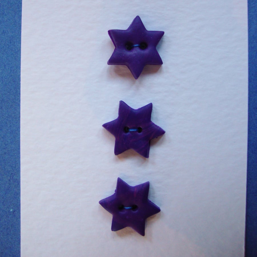 Dark Star Swirl Buttons