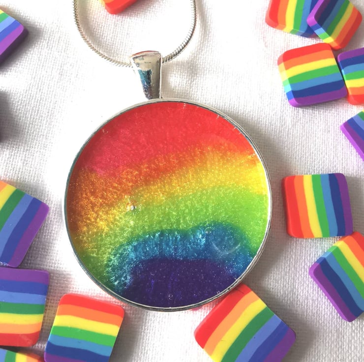 All the colours of the rainbow