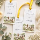 Personalised Reserved Seating Tags - Wedding Ceremony Chair Place Cards