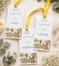Personalised Reserved Seating Tags - Wedding Ceremony Chair Place Cards