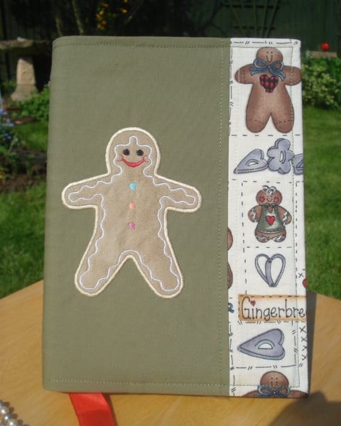 Baking A5 Journal with fabric cover