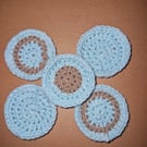 Eco friendly cotton pads. Set of 5