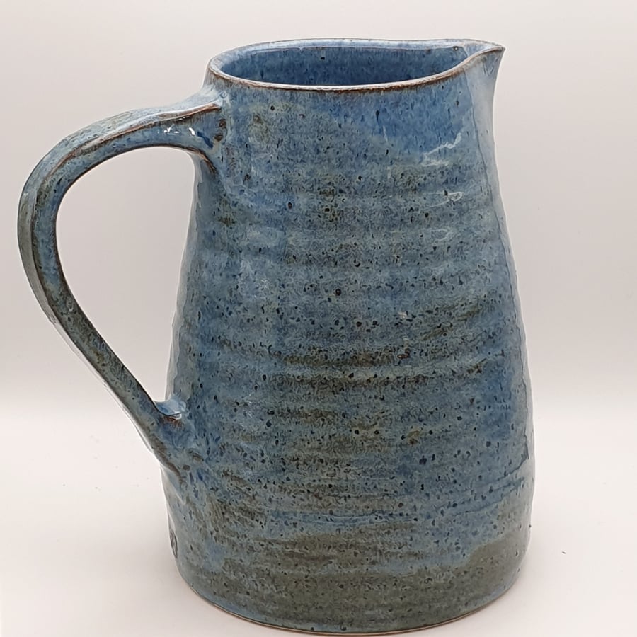 Tall stoneware jug - vase